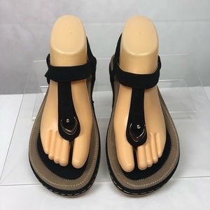 T-strap Walking Sandals